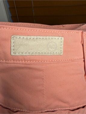 AG Adriano Goldschmied Soft Peach Trousers